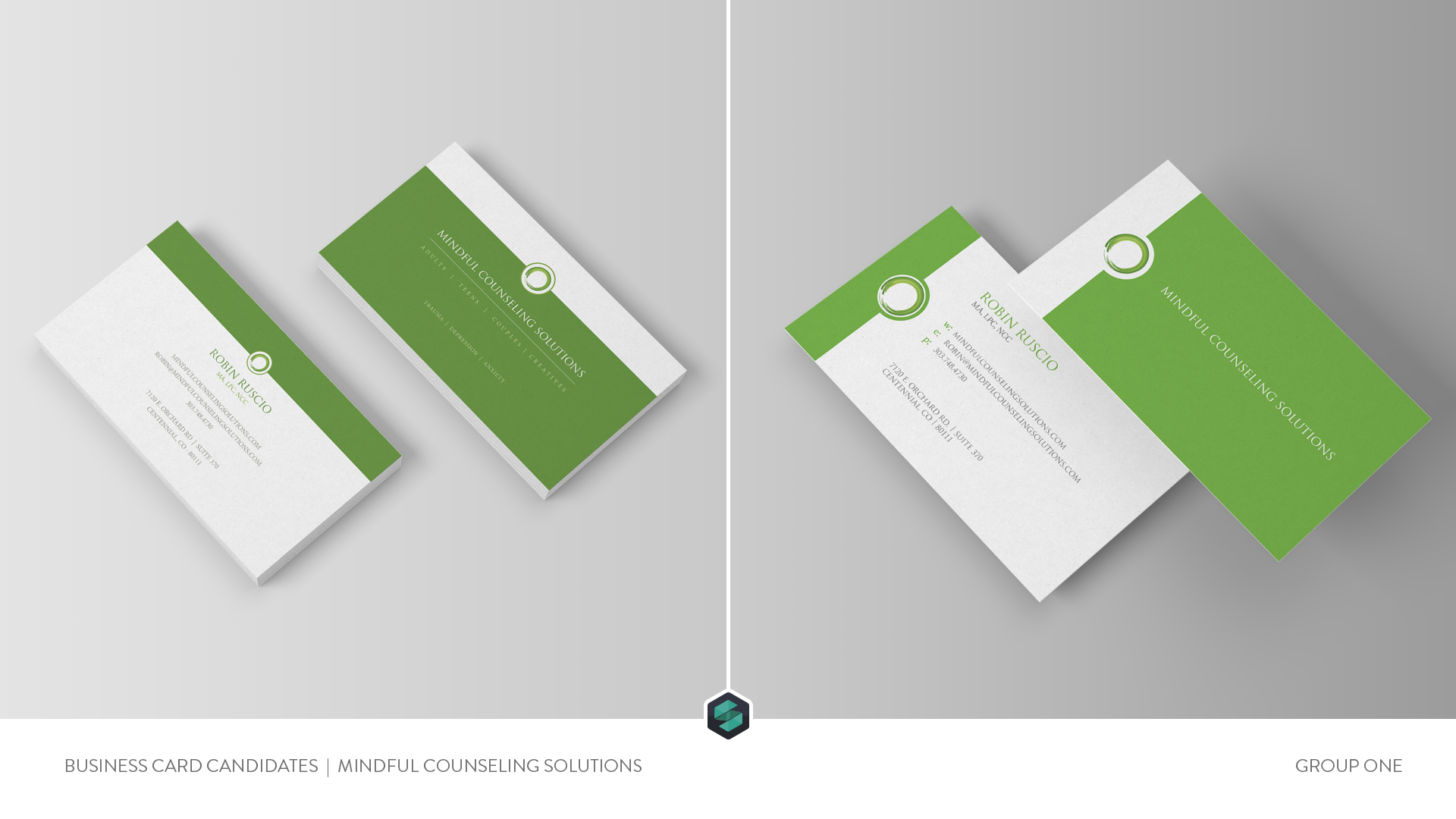 Business Card Design - Mindful Counseling Solutions | Denver, CO.